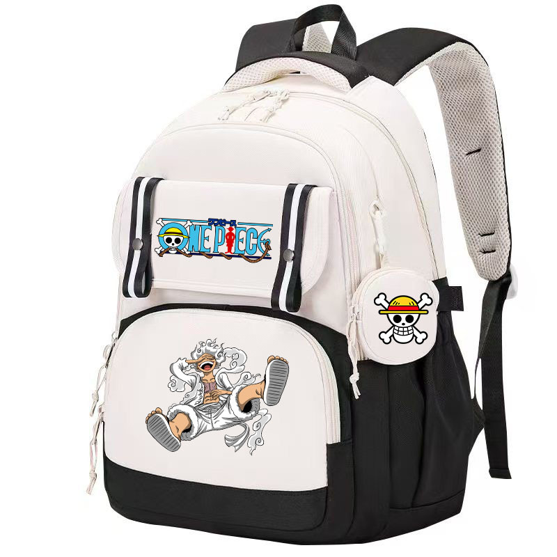 Travel Accessories As Gifts - Anime One Piece Backpack Large Student