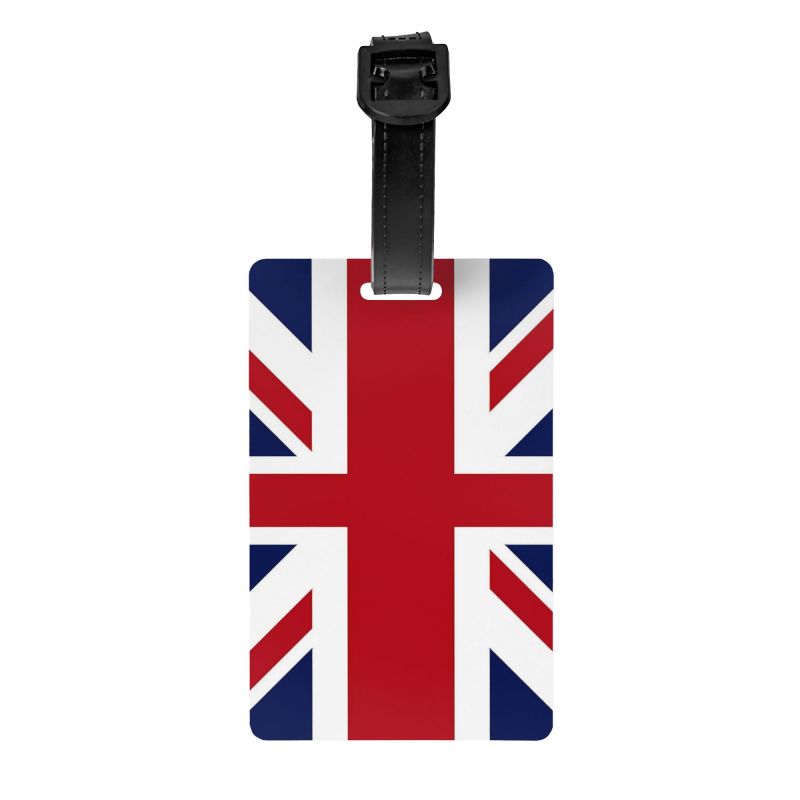 Luggage Cover Protector - Retro Union Jack Luggage Tag with