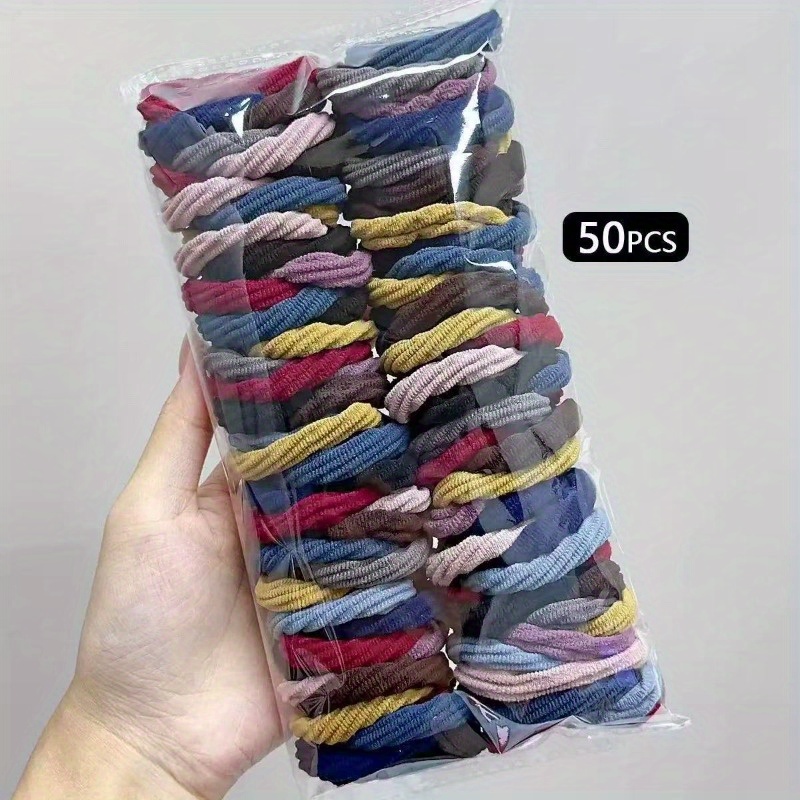 50 PCS Black Mixed Color Satin - Travel Accessories Aesthetic review and price