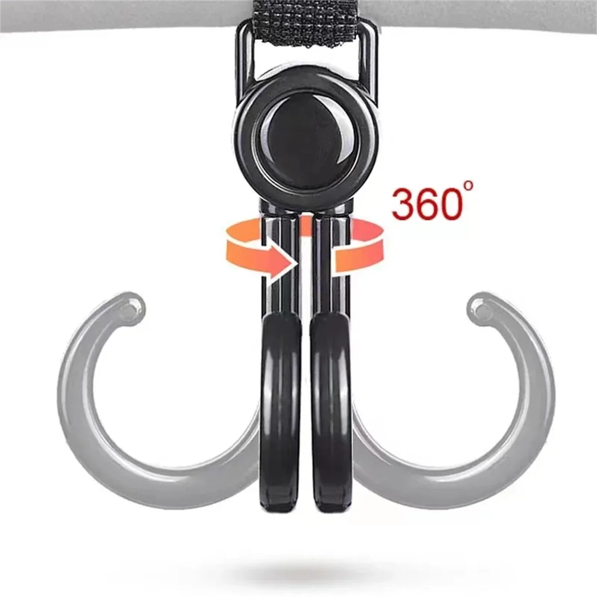 Rotatable Double Hooks Baby St - Travel Accessories Baby review and price