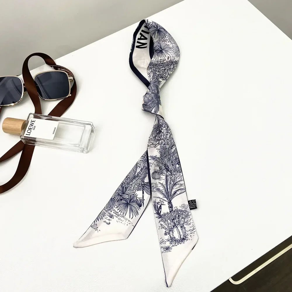 Extended Ribbon Scarf, Silk Ha - Travel Accessories Aesthetic review and price