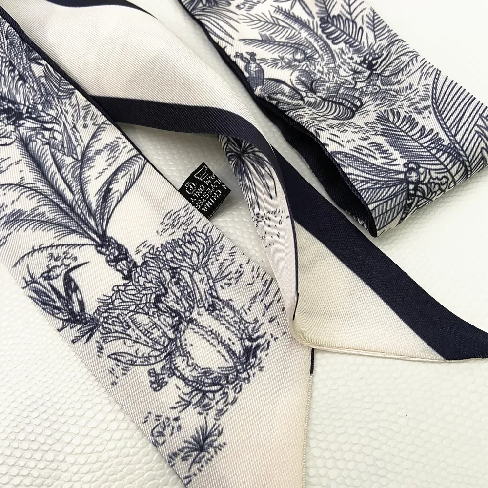 Extended Ribbon Scarf, Silk Ha - Travel Accessories Aesthetic review and price