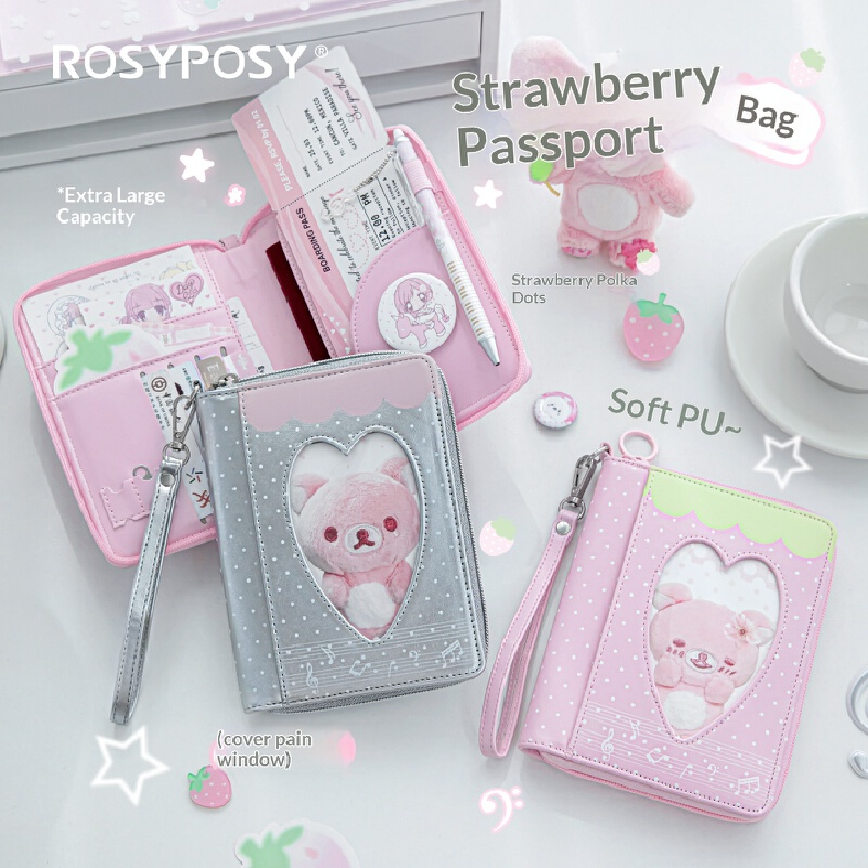 RosyPosy Passport Wallet Straw - Travel Accessories Wallet review and price