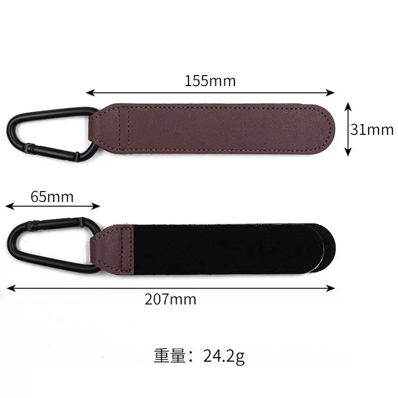 1/2/4Pcs Leather Cart Hooks Ba - Travel Accessories Baby review and price
