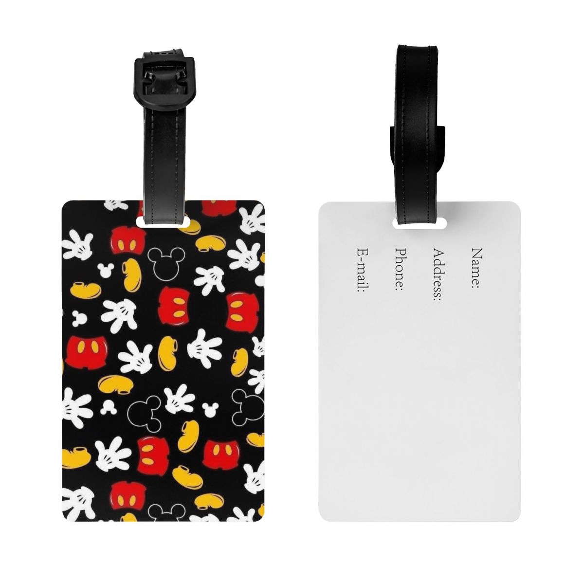 Custom M-Mouse  Luggage Tag fo - Luggage Cover Protector review and price