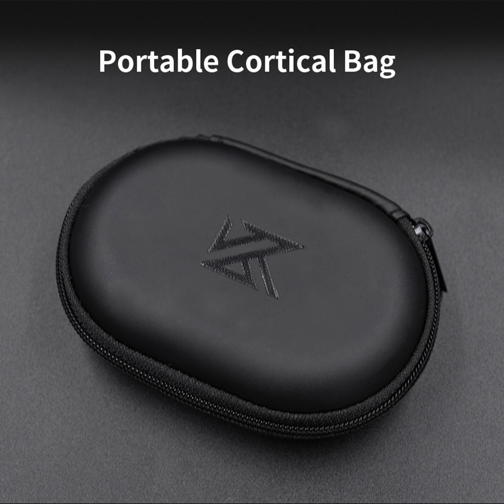 1-10PCS KZ Earphones Case PU L - Travel Accessories Organizer Bag review and price