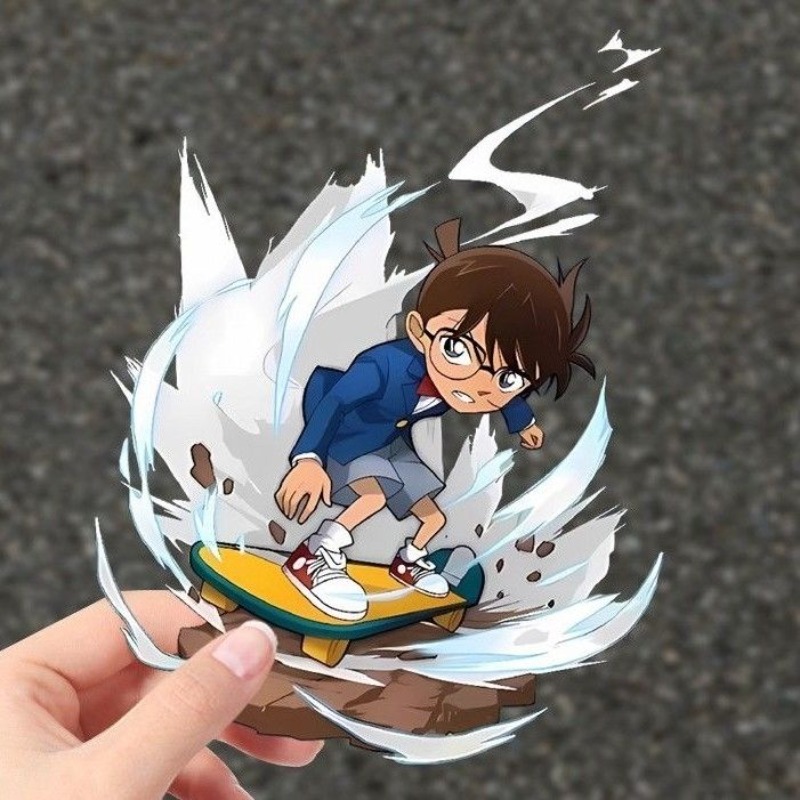 Detective Conan Cartoon Skateb - Luggage Cover Protector review and price