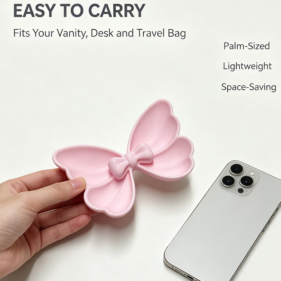 2-Piece Bow-Shaped Multifuncti - Travel Accessories Jewelry review and price